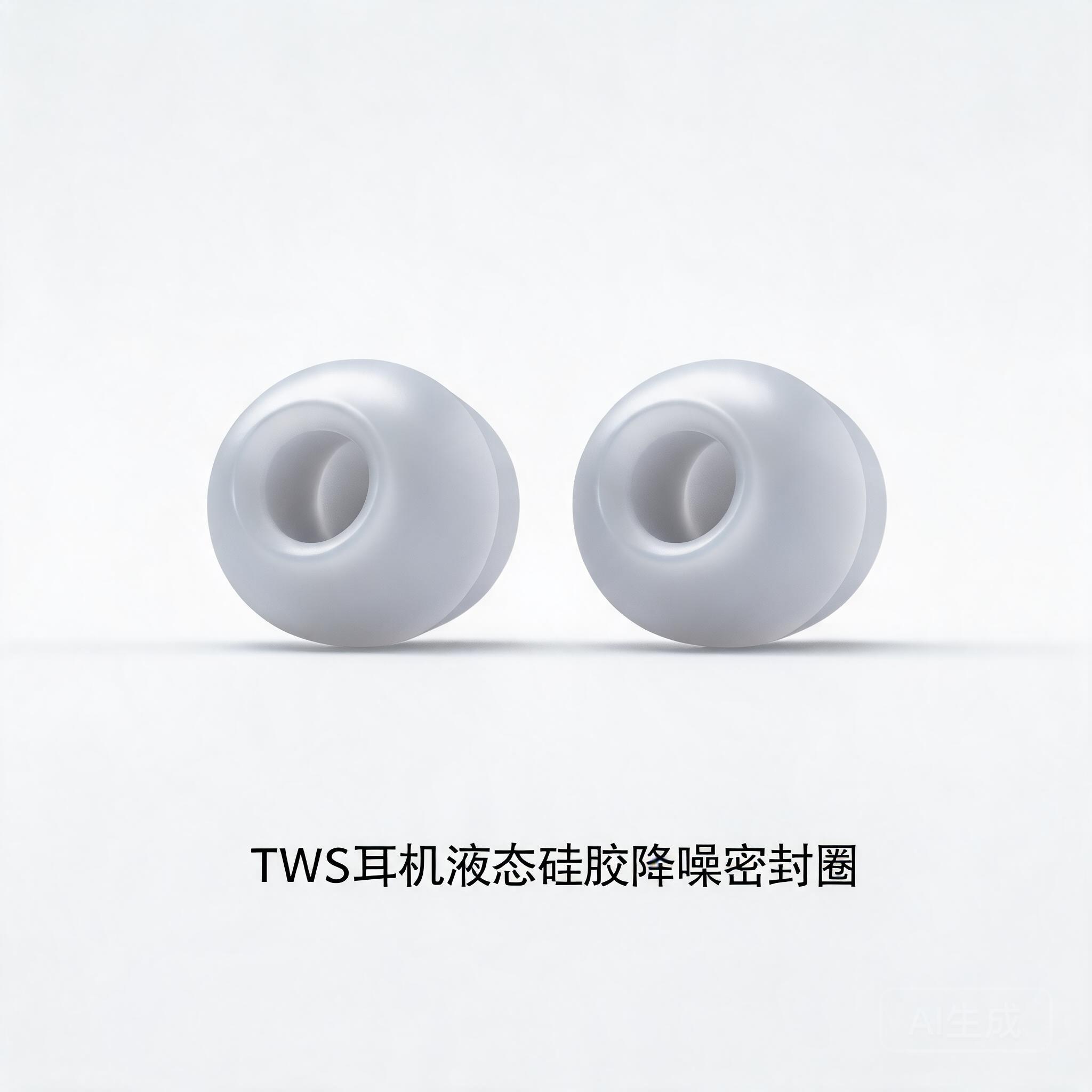 TWS耳机液态硅胶降噪密封圈