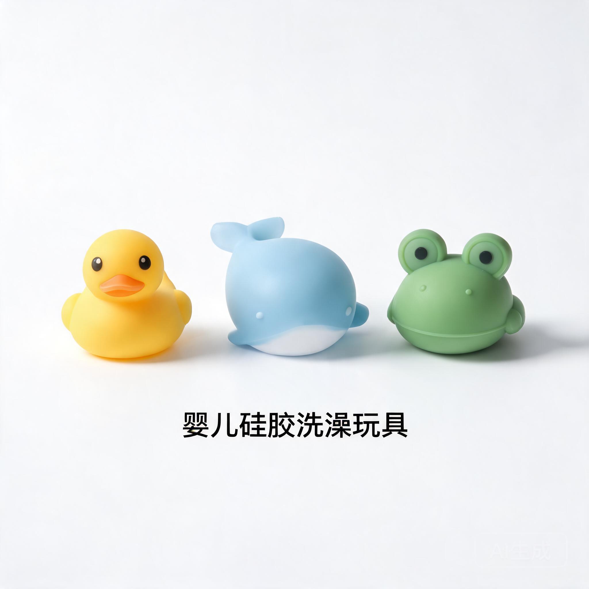 婴儿液态硅胶洗澡玩具