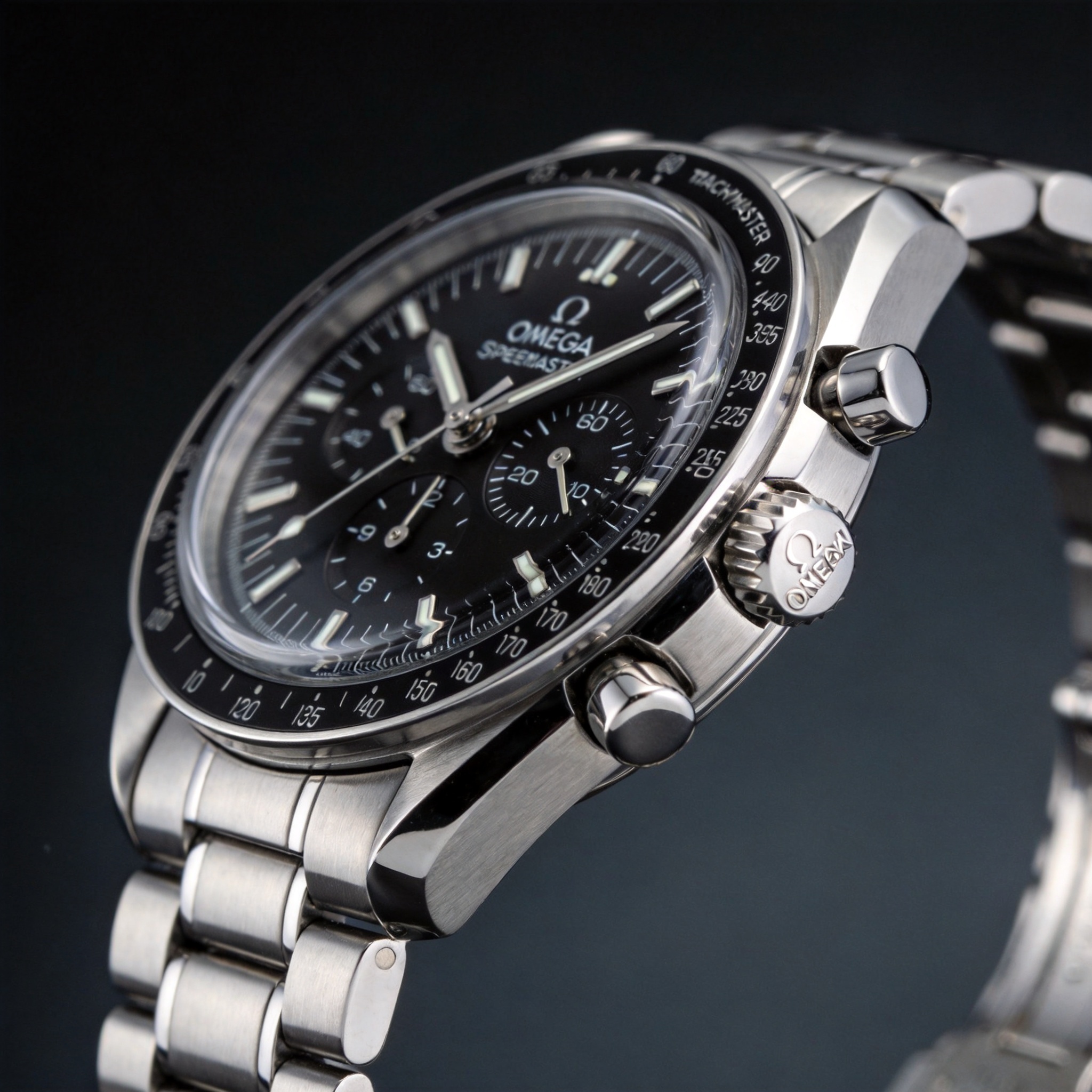 Omega Speedmaster - Side