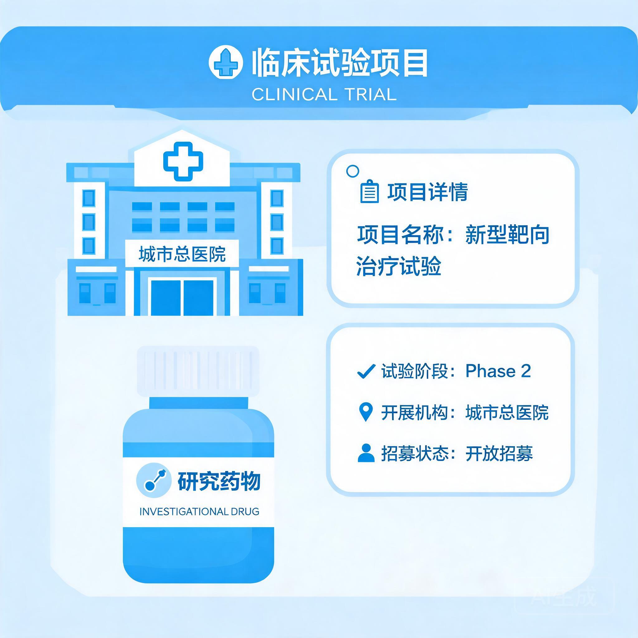 临床试验项目展示