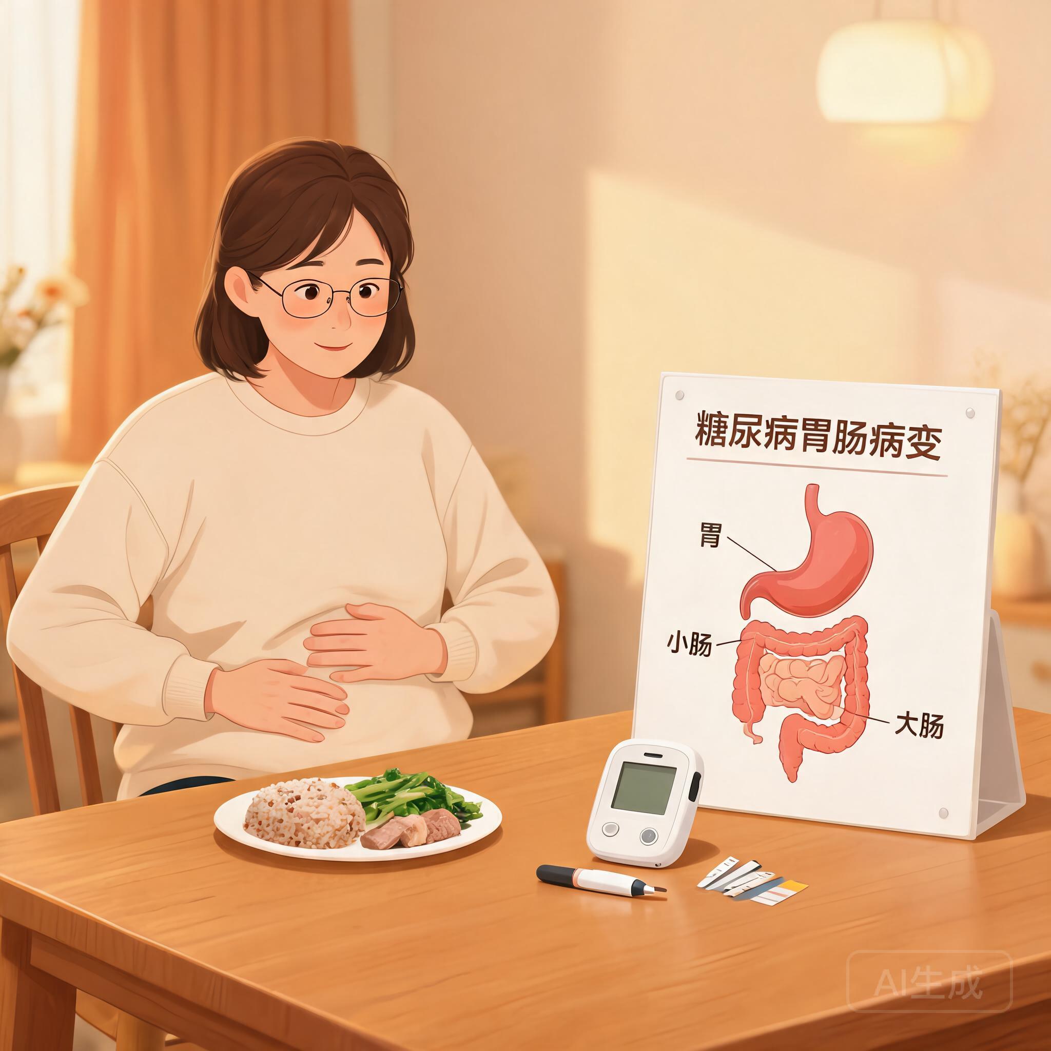 糖尿病性胃轻瘫患者不适场景