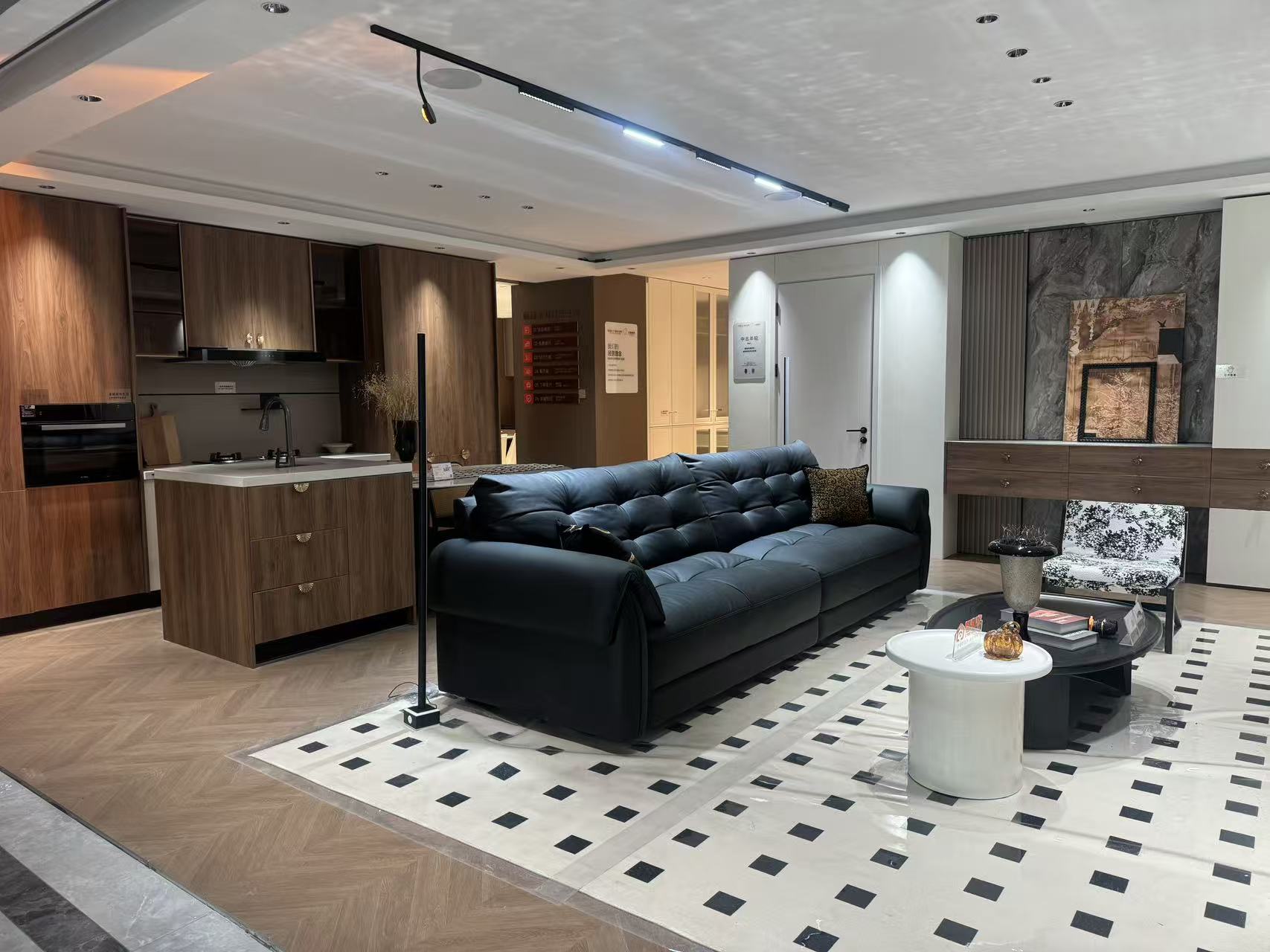 精致轻奢风客厅空间